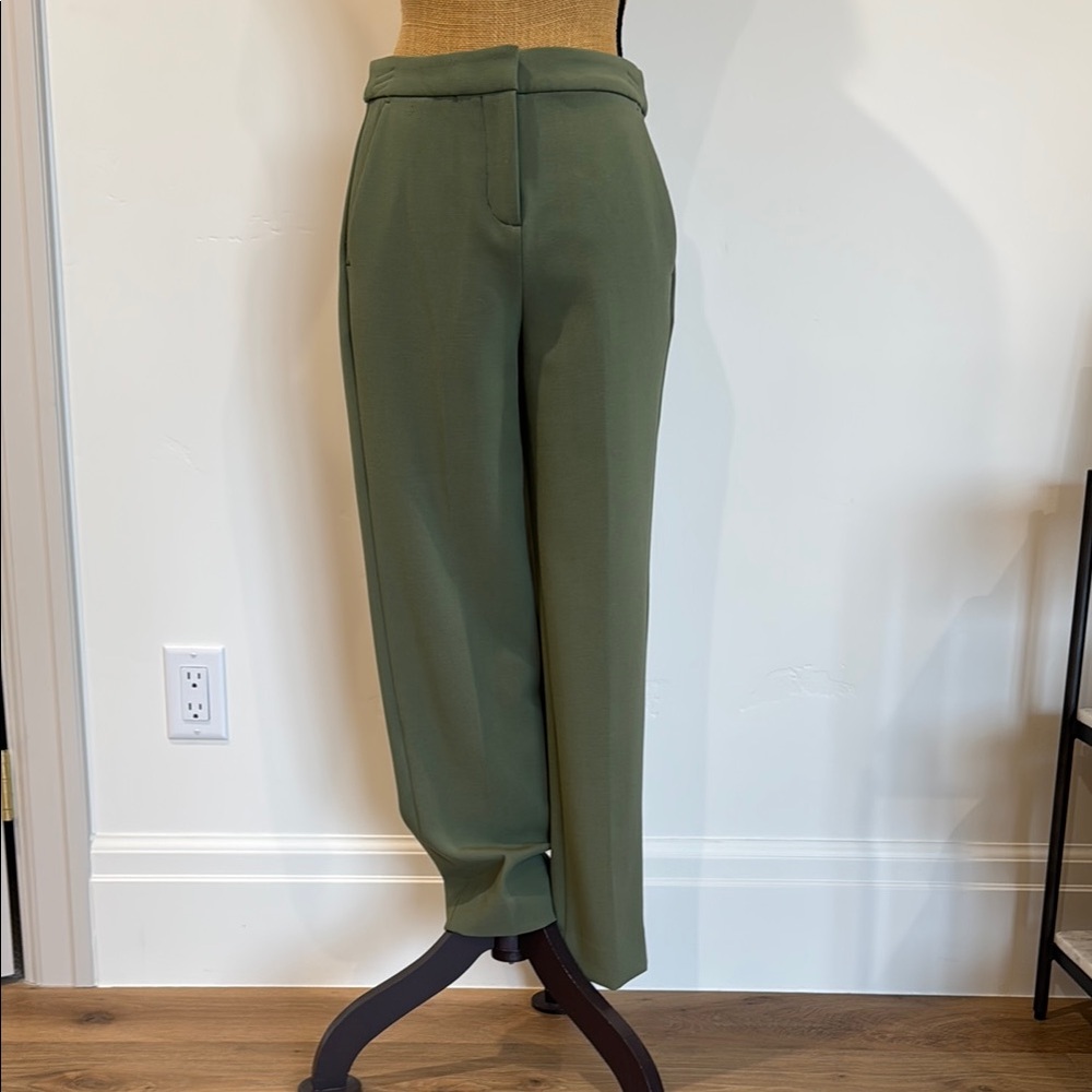 J.crew Stylish Olive Green Trousers
